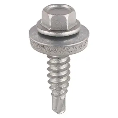 Tek Self-Drilling Roofing Stitching Screws - Metal Sheet to Sheet - External Coating Tek Self-Drilling Roofing Stitching Screws - Metal Sheet to Sheet - External Coating