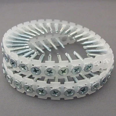 Self-Drilling Collated Drywall Screws - Zinc (Box 1000)
