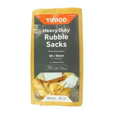 Heavy Duty Rubble Sacks Pk 10 Heavy Duty Rubble Sacks Pk 10