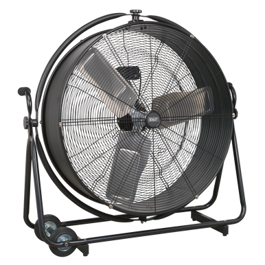 Sealey Industrial High Velocity Orbital Drum Fan 30 230V Sealey Industrial High Velocity Orbital Drum Fan 30" 230V