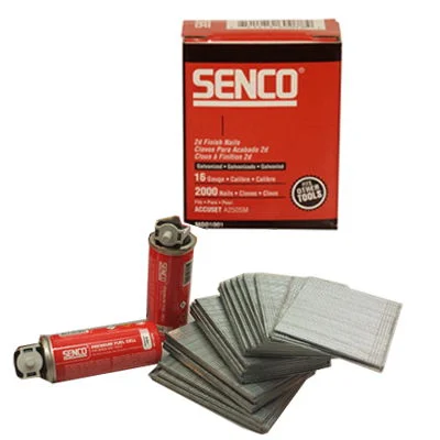 SENCO BRAND Galvanised Gas Nails - Straight Brads SENCO BRAND Galvanised Gas Nails - Straight Brads