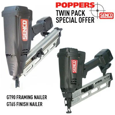 Senco GT90CH Framing Nailer & GT65 Finish Nailer Twin Pack Senco GT90CH Framing Nailer & GT65 Finish Nailer Twin Pack