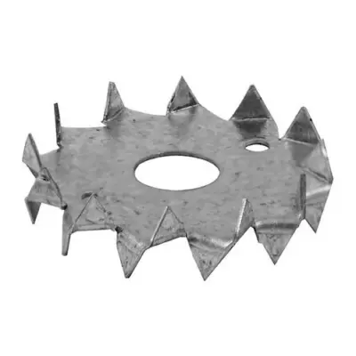 Timber Dog Tooth Connectors - Double Sided - Galvanised Timber Dog Tooth Connectors - Double Sided - Galvanised