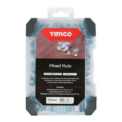 Mixed Tray - Nuts - ZINC (243pcs) - image 2 Mixed Tray - Nuts - ZINC (243pcs) - image 2