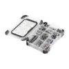Mixed Tray - Set Screws Nuts Washers - ZINC (199pcs) Mixed Tray - Set Screws Nuts Washers - ZINC (199pcs)