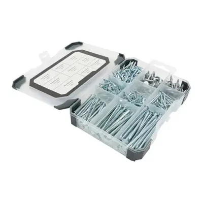 Mixed Tray - Nails - Galvanised - Bright (300pcs)