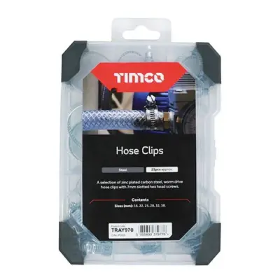 Mixed Tray - Hose Clips (25pcs)