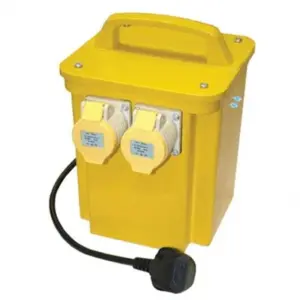 3.3kva Dual Outlet 110v Transformer - Faithfull