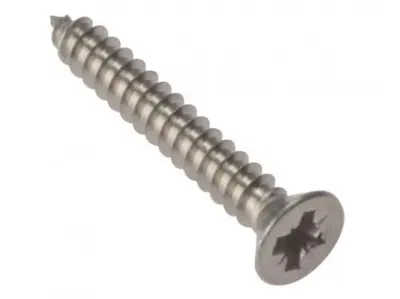 Self Tapping Screw - Countersunk Head - A2 Stainless Steel - Box Self Tapping Screw - Countersunk Head - A2 Stainless Steel - Box