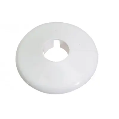 Talon Pipe Cover Collars - White Talon Pipe Cover Collars - White