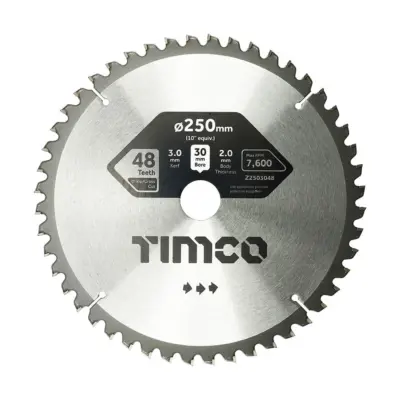 TIMCO Zero Degree Mitre Saw Blades - TIMCO Zero Degree Mitre Saw Blades - 1 TIMCO Zero Degree Mitre Saw Blades