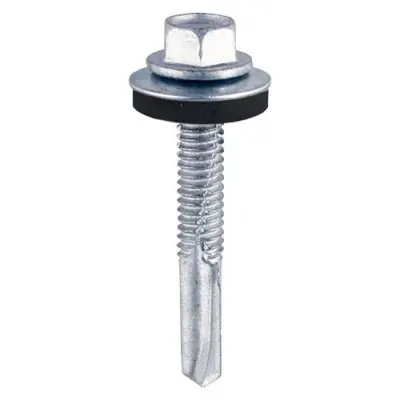 Tek Self Drilling Roofing Screws – Metal Sheet to HEAVY Section Steel – Washered – External Coating Tek Self Drilling Roofing Screws – Metal Sheet to HEAVY Section Steel – Washered – External Coating