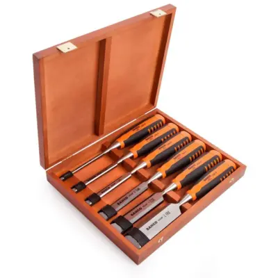 BAHCO PRO WOOD CHISEL SET - 6 PIECE BAHCO PRO WOOD CHISEL SET - 6 PIECE