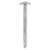 Baypole Screws - Wafer Flange - Self Drilling Point - Zinc