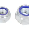 Nylock Nylon Nuts - Zinc - Box of 100 Nylock Nylon Nuts - Zinc - Box of 100
