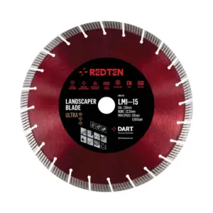 Dart Red Ten ULTRA LMI-15 Landscaper Hard Multi Material Diamond Blade