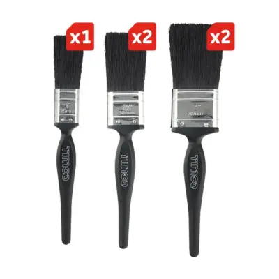 TIMCO Mixed Paint Brush Set (5 pieces) - image 2 TIMCO Mixed Paint Brush Set (5 pieces) - image 2