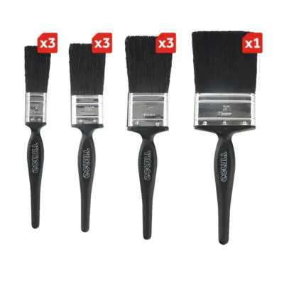 TIMCO Mixed Paint Brush Set (10 pieces) - image 2 TIMCO Mixed Paint Brush Set (10 pieces) - image 2