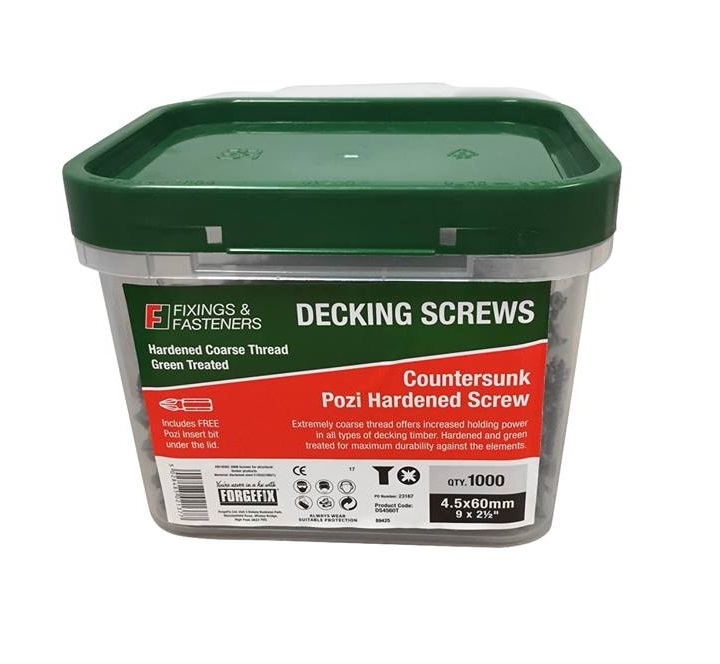 Decking Screws - Tub 1000