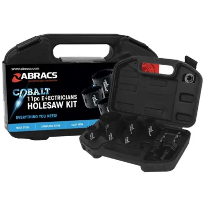 ELECTRICIANS COBALT HOLESAW KIT ELECTRICIANS COBALT HOLESAW KIT