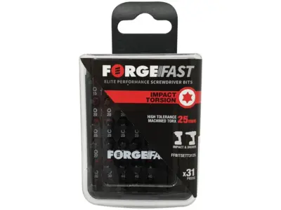 ForgeFast Impact Bit Set BP 31 piece Torx 25mm ForgeFast Impact Bit Set BP 31 piece Torx 25mm