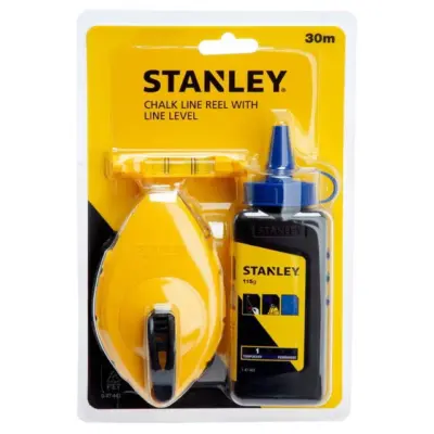 Stanley Chalk Line & Blue Builders Chalk 30m - image 3