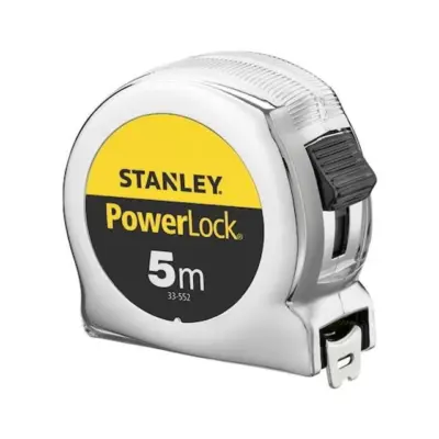 Stanley 0-33 Powerlock Rule Tape Measure 5m/8m/10m - stanley tape measure - 2 Stanley 0-33 Powerlock Rule Tape Measure 5m/8m/10m