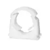 Talon Flexi Hinged Pipe Clips - White Talon Flexi Hinged Pipe Clips - White