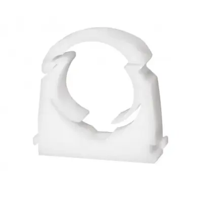 Talon Flexi Hinged Pipe Clips - White Talon Flexi Hinged Pipe Clips - White