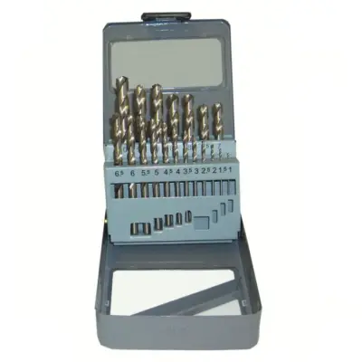 HSS-G PRO Fully Ground Drill Set - 19pc - ForgeMaster HSS-G PRO Fully Ground Drill Set - 19pc - ForgeMaster