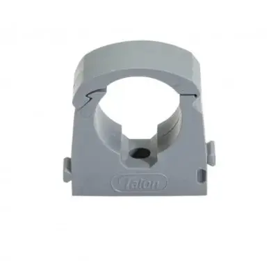 Talon MDPE Flexi Hinged Pipe Clips - Grey Talon MDPE Flexi Hinged Pipe Clips - Grey