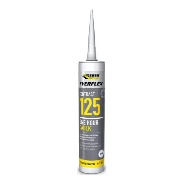 Everbuild 125 1hr Decorators Caulk Everbuild 125 1hr Decorators Caulk