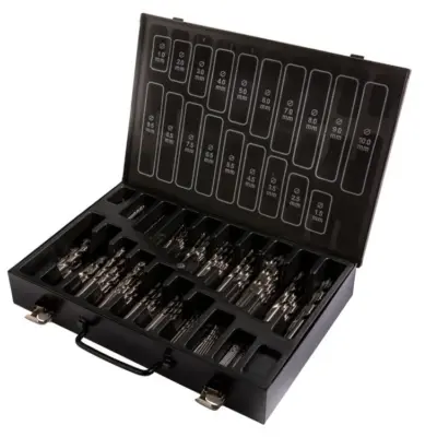 HSS-G PRO Fully Ground Drill Set - 170pc Case - Labor