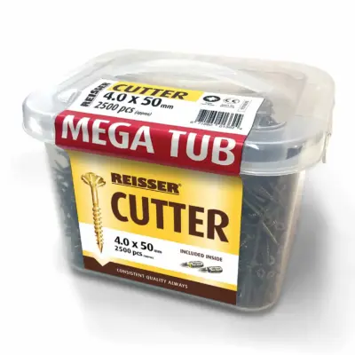 REISSER CUTTER SCREWS - MEGA TUBS