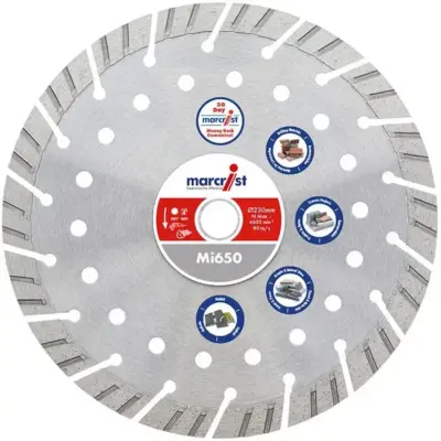 Marcrist Mi650 Multi Construction Universal Pro Diamond Blade