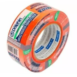 Blue Dolphin ORANGE Rough Surface Masking Tape - 48mm x 50m