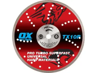 OX Spectrum TX10R Ultra Premium Turbo Diamond Blade - Multi Material 300mm x 20mm OX Spectrum TX10R Ultra Premium Turbo Diamond Blade - Multi Material 300mm x 20mm