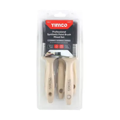 Professional Synthetic Paint Brush Mixed Set (5 pieces) Professional Synthetic Paint Brush Mixed Set (5 pieces)