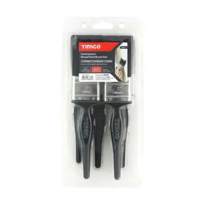 TIMCO Mixed Paint Brush Set (5 pieces) TIMCO Mixed Paint Brush Set (5 pieces)