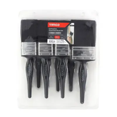 TIMCO Mixed Paint Brush Set (10 pieces) TIMCO Mixed Paint Brush Set (10 pieces)