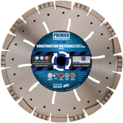 Premier Diamond P5-CM Premium Combo Blade for CONCRETE & ASPHALT