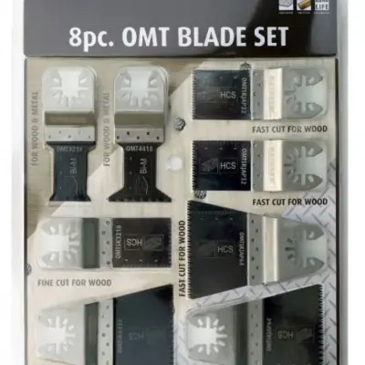 Reisser Multi Tool 8pc Blade Set - OMT8SET - Omt Blade Set - Premium