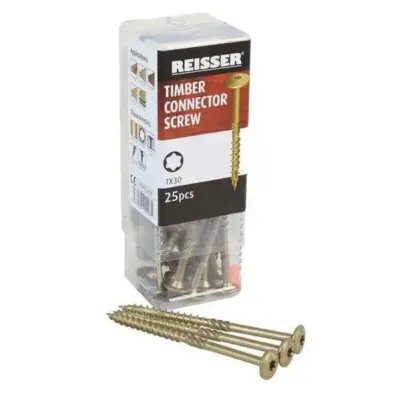 Reisser Wafer Head Timber Connector Screws - Nano Coating