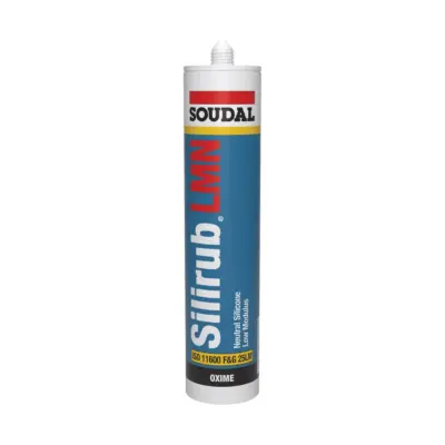 silirub-lmn-26 Soudal Silirub LMN Low Modulus Neutral Cure Silicone 310ml