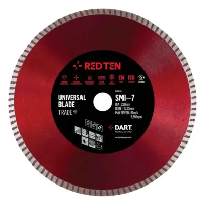 Dart Red Ten SMI7 Multi Purpose Diamond Blade Dart Red Ten SMI7 Multi Purpose Diamond Blade