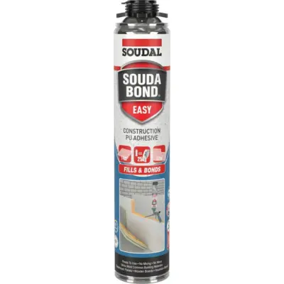 SOUDABOND EASY CONSTRUCTION ADHESIVE FOAM (Fix All Fills & Bonds) Gun Grade