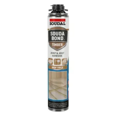 SOUDABOND TIMBER - COLLAPSING PU ADHESIVE FOAM GEL - Gun Grade *NEW