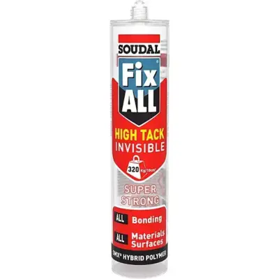Soudal Fixall - High Tack Invisible