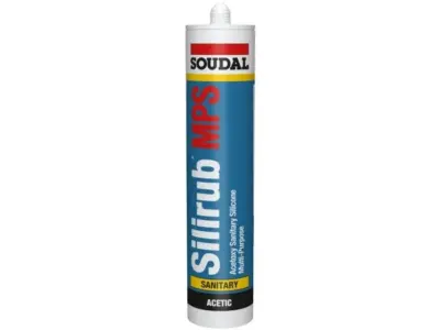 Soudal Silirub MPS General Purpose Silicone 260ml - soudal silirub mps - 1 Soudal Silirub MPS General Purpose Silicone 260ml