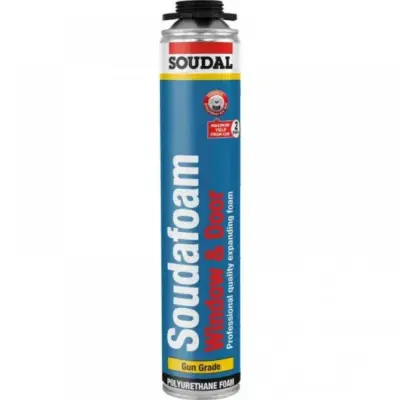 Soudafoam Window and Door Acoustic Low expansion Foam - Gun Grade - Soudal